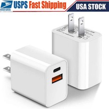 20W Fast Charger Block USB Type C Wall Power Adapter For iPhone 14/13/12 /11
