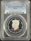 2011 S 50C Silver Kennedy Half Dollar PCGS PR69DCAM