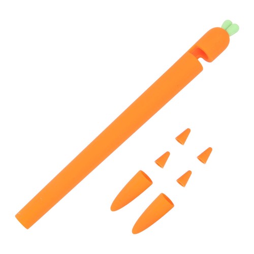 Carrot Protective Cover Pencil Protection Shockproof Silicone Sleeve - 第 19/33 張圖片