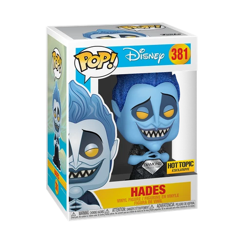 Funko Pop! Vinyl: Disney - Hades (Diamond Glitter) - Hot Topic (Exclusive) #381