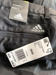 Adidas Para Hombre Pantalones De Golf Clasico Ultimate 365 Negro