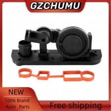 OEM Oil Separator PCV Pressure Control Valve & Gasket For VW Audi 2.0 06F129101R