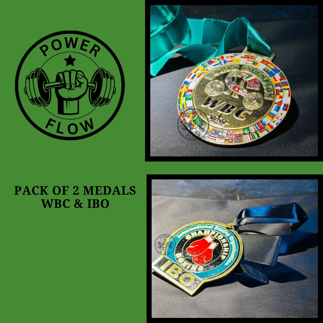 WBC OPBFメダル WBC & IBO Boxing Championship Medal Premium Quality Adult Size