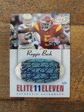 REGGIE BUSH 2006 SAGE GAME EXCLUSIVE ELITE 11 #4/11 AUTHENTIC AUTOGRAPH ROOKIE