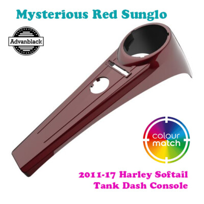 Mysterious Red Sunglo Extended Tank Dash Console fit 11-17