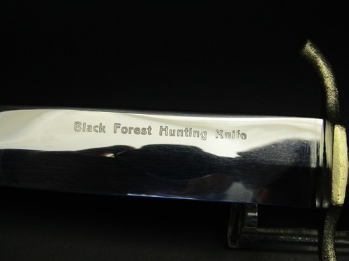 ANTON WINGEN OTHELLO coltello da caccia vintage Foresta Nera made in Germany CONDIZIONI INUTILIZZATE - Foto 4 di 24