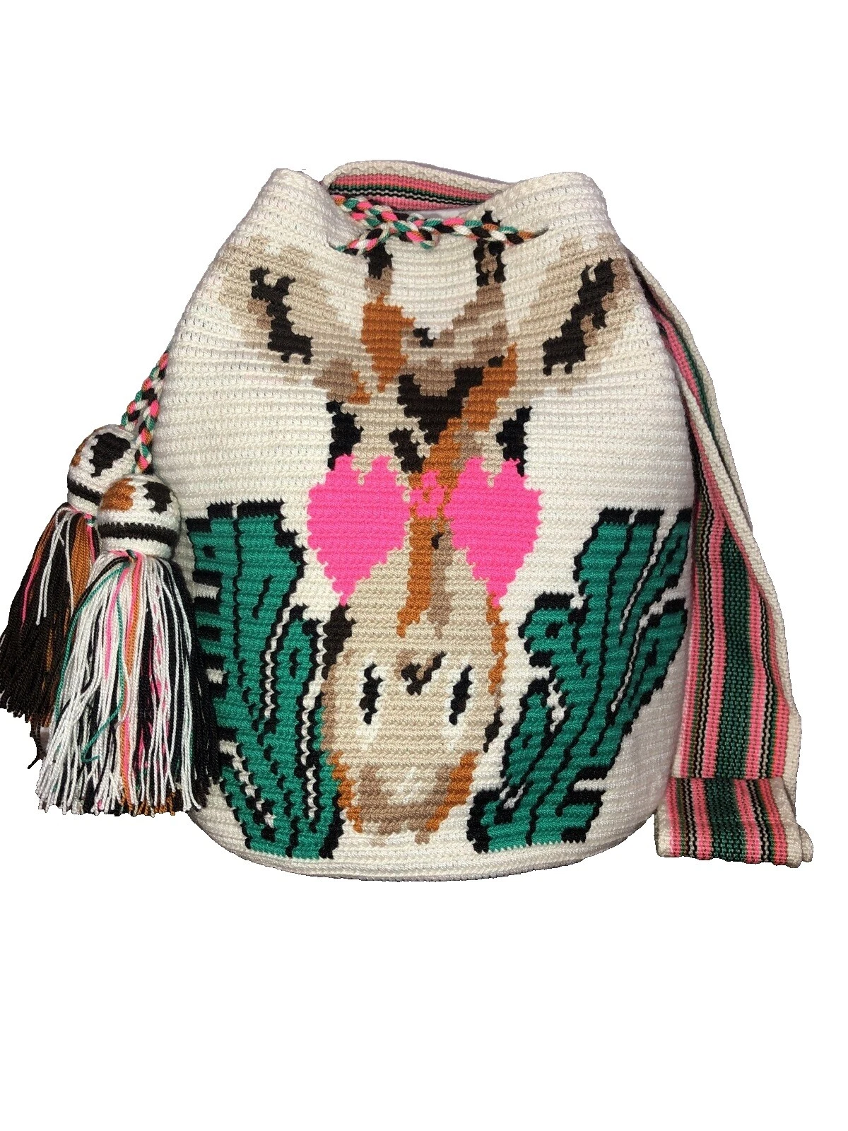 Bolsos y carteras Wayuu animal print para mujer