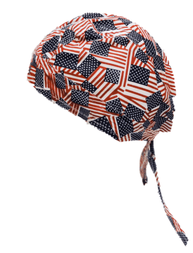 6pc Skull Caps Sweat Do Rag Head Wrap Dew Bandana 100% Cotton Motorcycle Biker - Picture 4 of 8