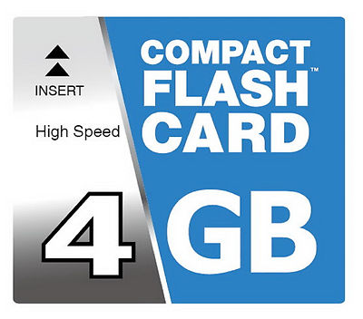 4 GB CompactFlash Speicherkarte für Canon Eos 35D Eos 40D Eos 400D