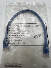 Category 6 Patch Cord UTP Cat6 Cable Blue