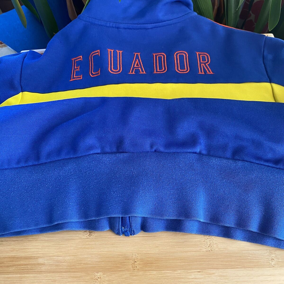 Ecuador National Team Adidas Soccer Womens Full Zip Track Ecuador National Team Adidas Soccer Womens Full Zip Track