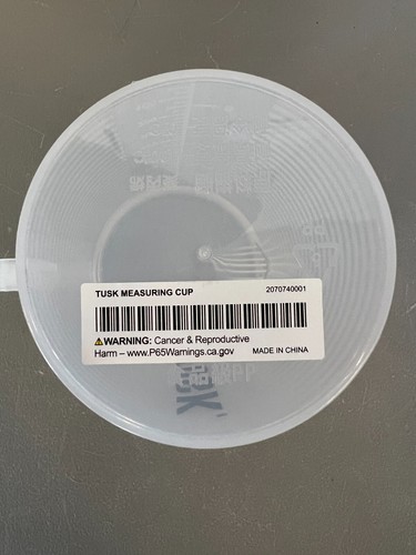 Measuring Cup with Lid Tusk Liquid 35 fl oz 1000 cc ml Oil Change Service Shop - Picture 7 of 13
