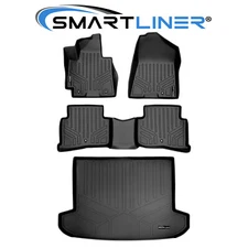 SMARTLINER Custom Fit Floor Mats Cargo Trunk Liner Set 2016-2019 Hyundai Tucson