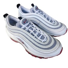 NIKE GS AIR MAX 97/ WHITE/VARSITY RED/ PARTICLE GREY/ 6 Y/ 921522-111