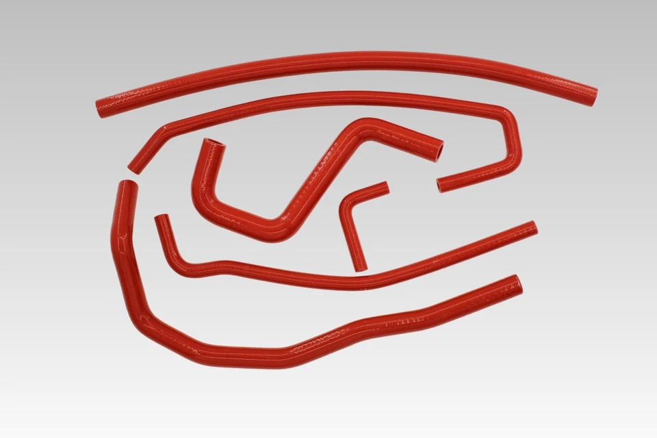 Kit de manguera auxiliar de silicona para Chevrolet C5 Corvette Z06 1997-2004 rojo Foto 3 de 4