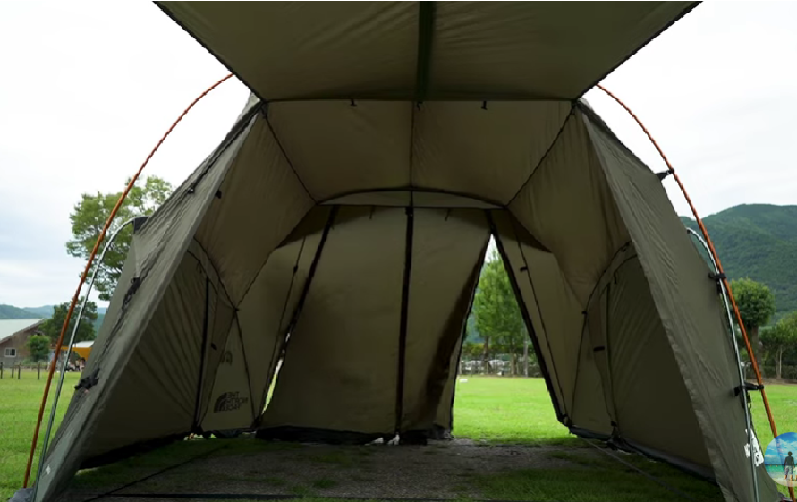 THE NORTH FACE NV22320 Evabase 6 NT New Taupe Tent Shelter THE NORTH FACE NV22320 Evabase 6 NT New Taupe Tent Shelter