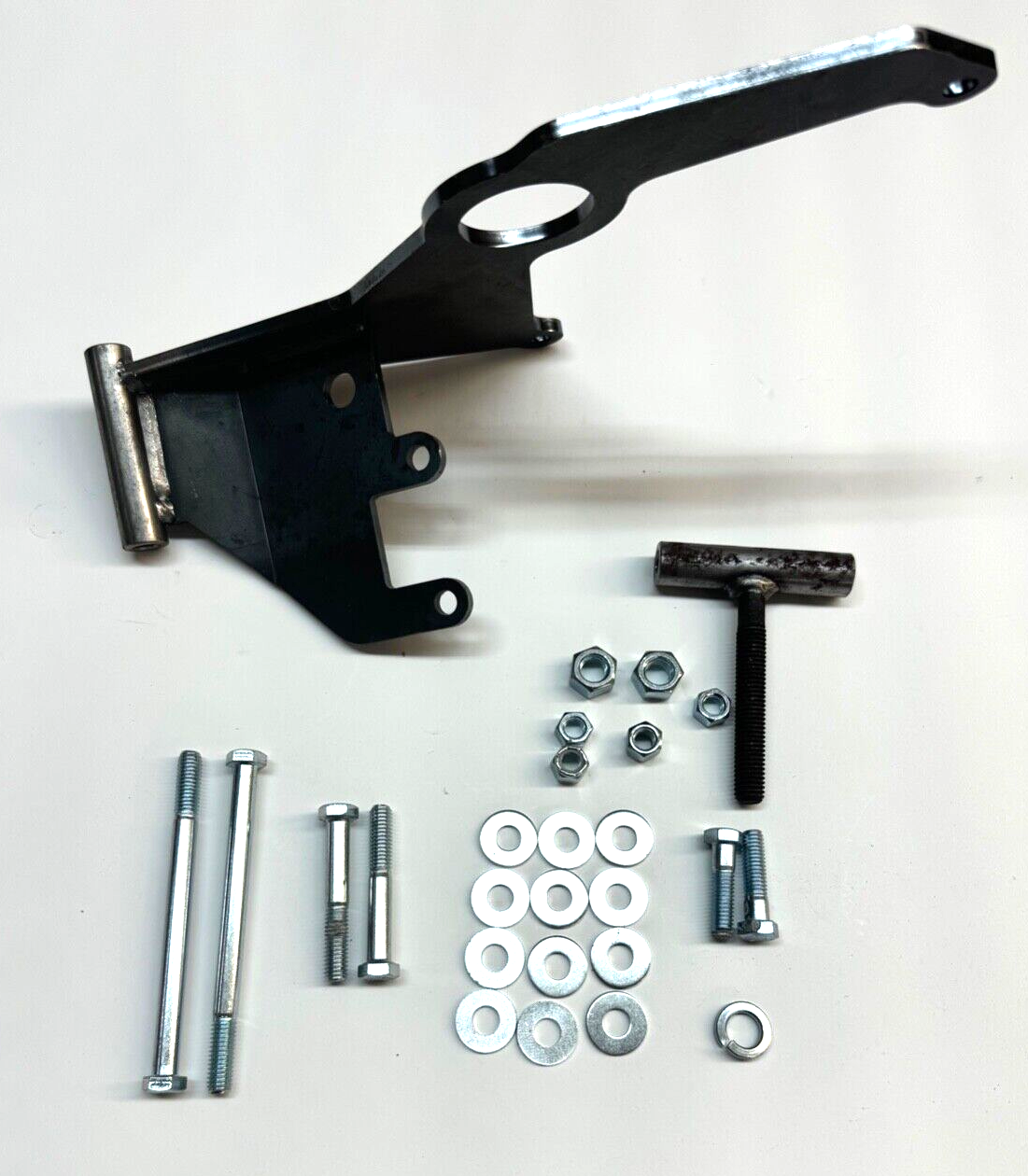 SBC Small Block Chevy A/C Air Compressor Bracket Driver Side Long Water ...