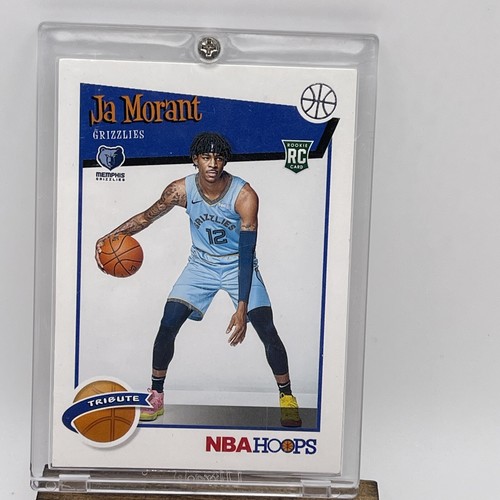 2019 20 Panini NBA Hoops JA MORANT RC 297 Rookie Tribute Card Marant 