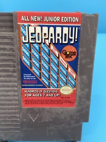 Jeopardy Junior Edition - NES Nintendo Game CLEANED and Tested 