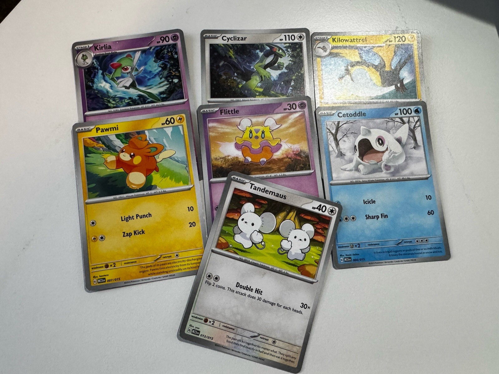 Pokemon TCG McDonald’s Pokémon 2023 Promo Cards 7/15