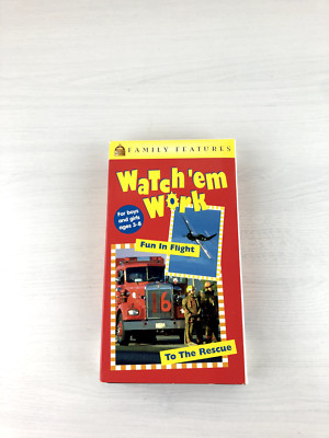 Watch Em Work VHS (1998) - Watch 'em Work - Fun In Flight & To The Rescue | eBay