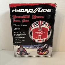 Hydroslide Downhill Racer Snow Tube Heavy Duty PVC 120lbs Single Rider 32"