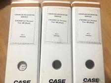 Case CX350D LC excavator factory service repair manual Set OEM Tier 4B **