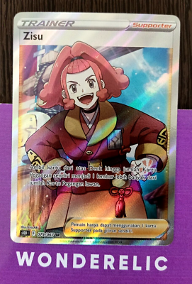 Zisu s10D 079/067 SR Indonesia Time Gazer s10D HOLO Pokemon Card