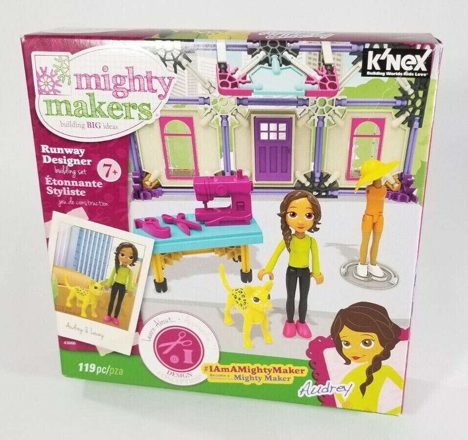 Runway Designer Mighty Makers K'NEX Building Construction Toy KNEX