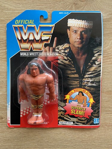 WWF WWE SUPERFLY JIMMY SNUKA HASBRO WRESTLING ACTI...