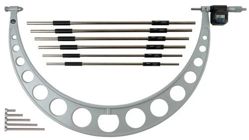 Mitutoyo 340-720 Outside Micrometer 12-18"/ 304.8-457.2mm, .0001"/ 0.001mm