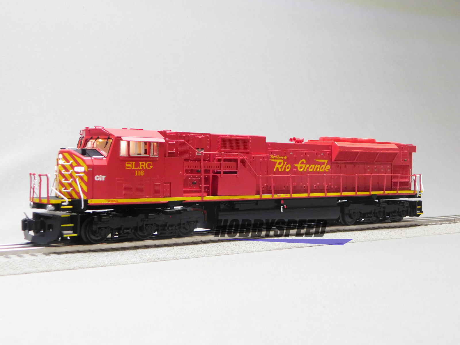 LIONEL SLRG LEGACY SD90MAC DIESEL LOCOMOTIVE ENGINE #116 O GAUGE ...