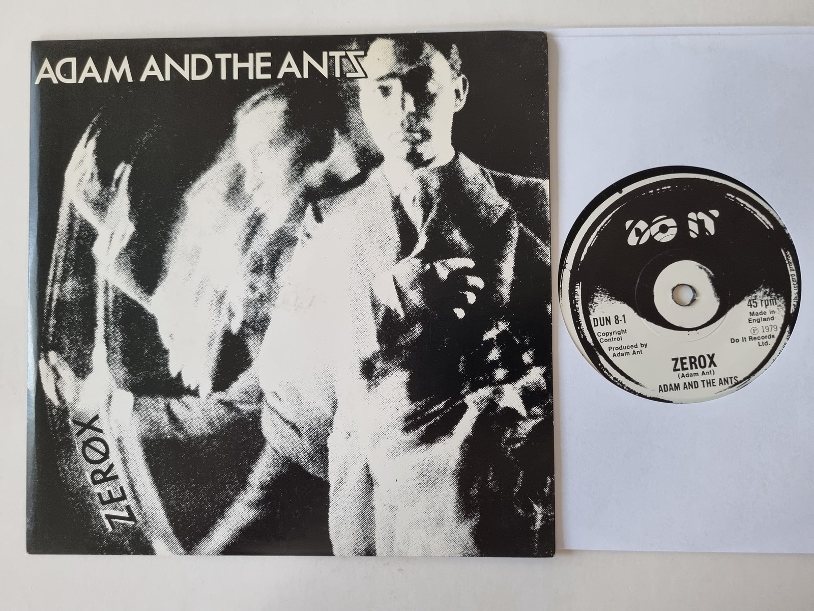 Adam And The Ants - Zerox 7'' Vinyl UK