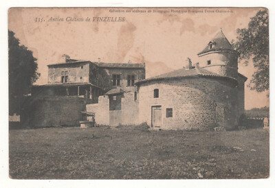 Old postcard 71 - Vinzelles: Château de Vinzelles (Saône-et-Loire) see condition