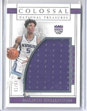 RARE 2016-17 PANINI MALACHI RICHARDSON ROOKIE JUMBO RELIC CARD #3 ~ 01/60 UNIQUE
