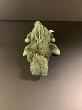 Aurora Green Alligator Crocodile Plush 11  Stuffed Animal Toy