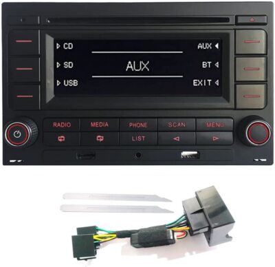 RCN210 Autoradio BT Multifunktionslenkrad Canbus Adapter Für VW Golf 4 Passat B5
