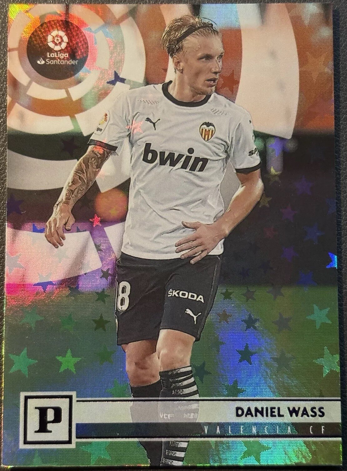 2020-21 Panini Chronicles PURPLE Astro Daniel Wass #24 La Liga Card!