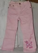 Zana Di Pink Poodle Corduroy Pants Jeans 4 4T W24