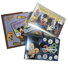 3pc Lot of Walt Disney World Adventures by Disney Photo Scrap Books 2015 2018