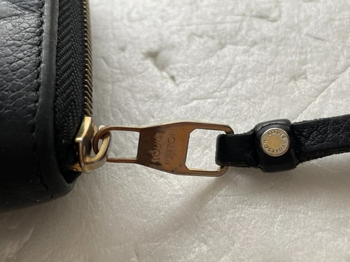 Louis Vuitton M60574 Zippy Coin Purse Monogram Empreinte Noir Used from Japan - Picture 4 of 19