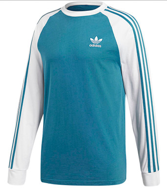 adidas originals men's california long sleeve tee