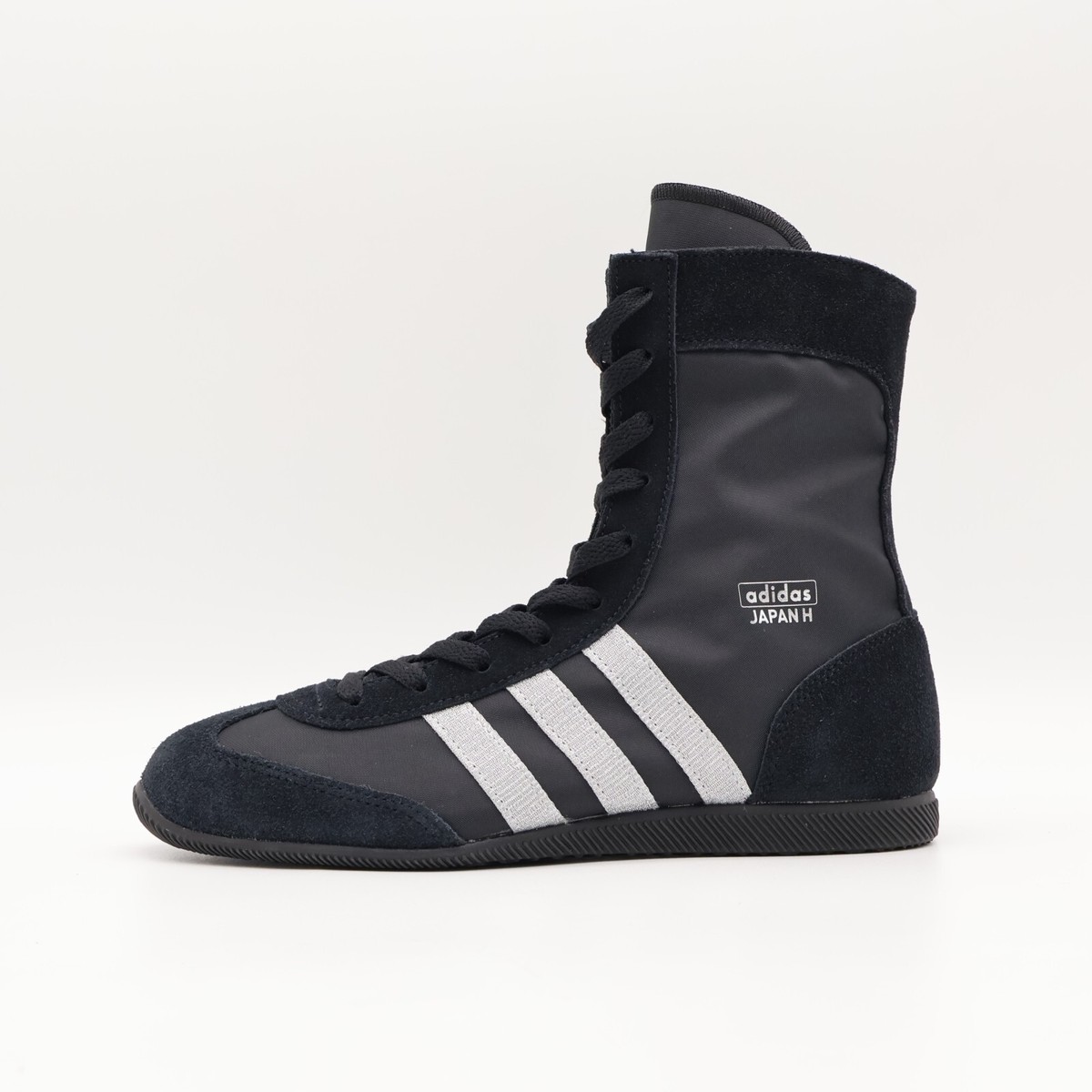 JR8118 adidas Originals Women's Japan Mid Core Black Silver JR8118 adidas Originals Women's Japan Mid Core Black Silver