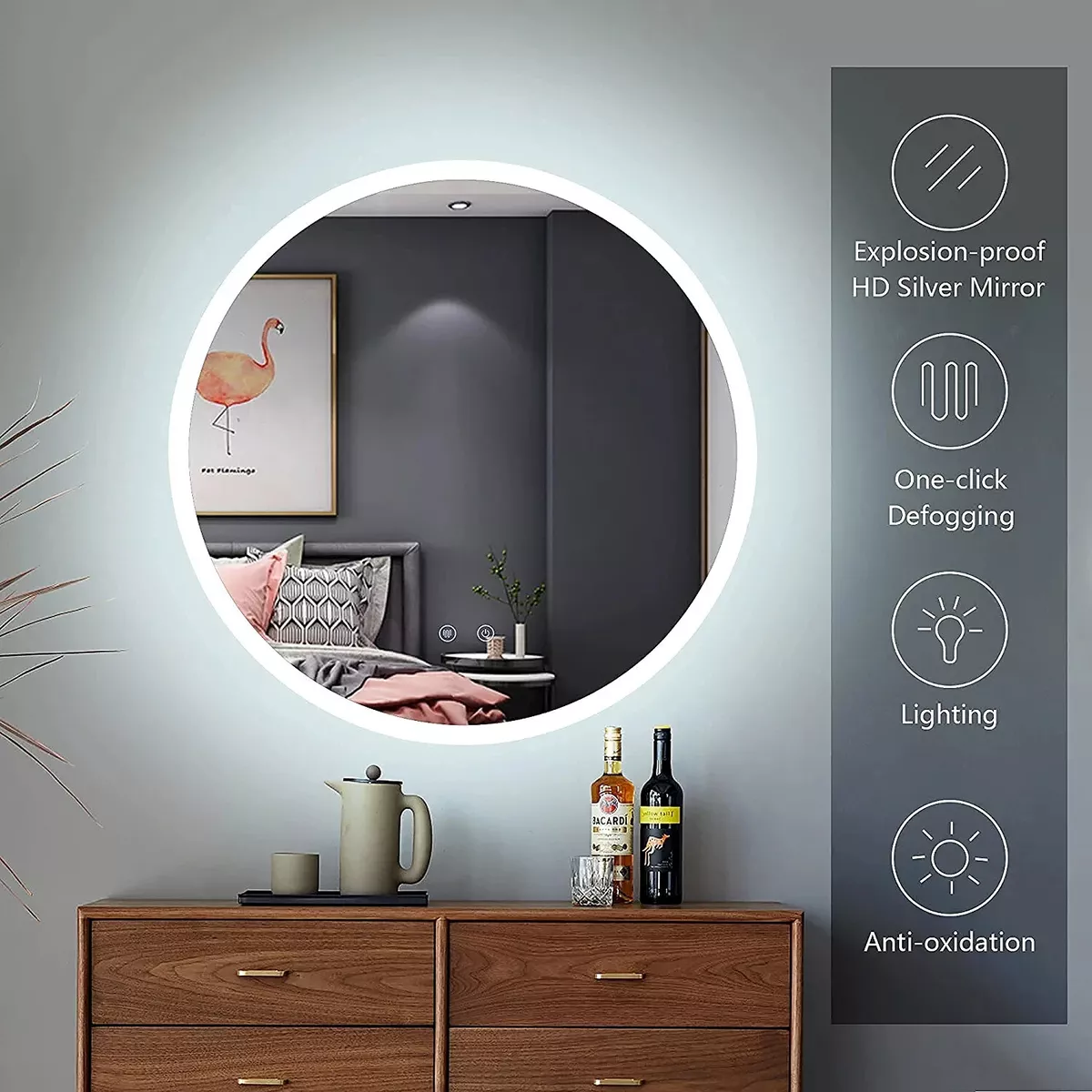 24 inch on sale led mirror