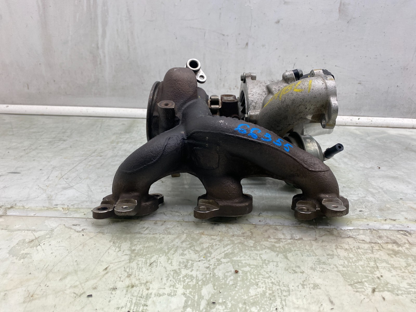 ⭕2013-2020 Maserati Ghibli Quattroporte Left Engine Turbocharge Exhaust Manifold