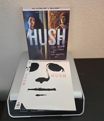 Hush 4K Blu-ray (Scream Factory Limited Edition Poster / Slipcover)