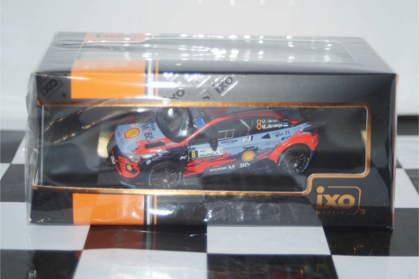 Ixo Hyundai i20 Coupe Monza 2020 O.TANAK 1:43 Diecast RAM769