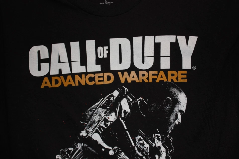 Call Of Duty Advanced Warfare размер L Activision винтажный 2014 футболка - Изображение 3 из 3