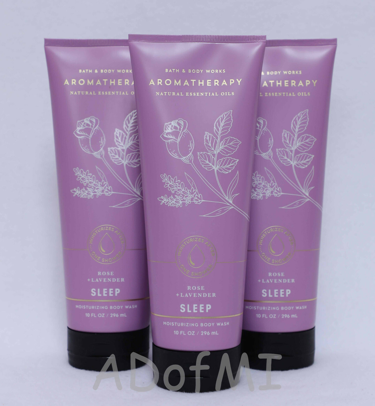 Bath & Body Works Aromatherapy Sleep Rose + Lavender Moisturizing Body