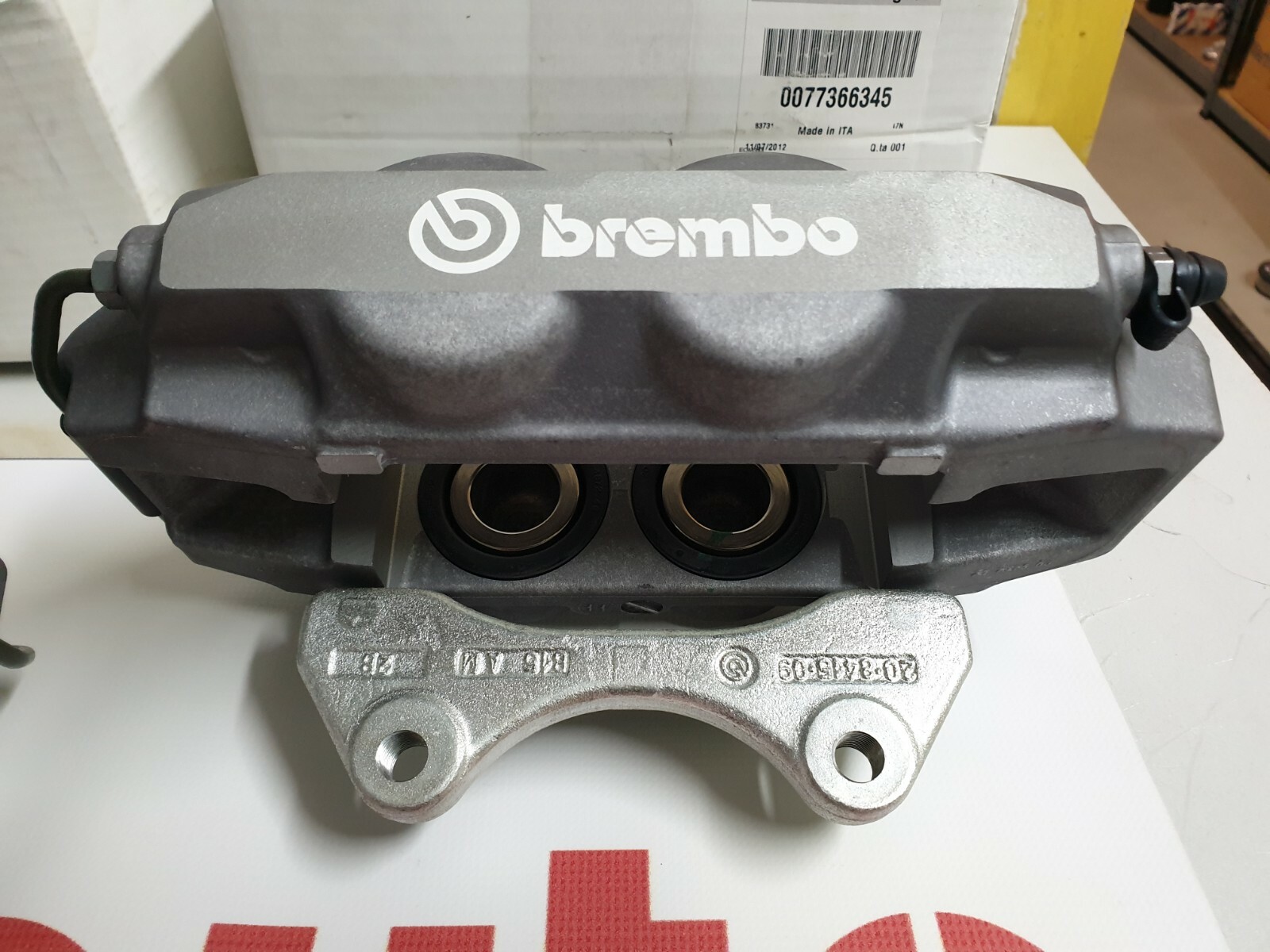 Abarth Punto Brembo Brake Caliper Set Front Brake Calipers 77366345
